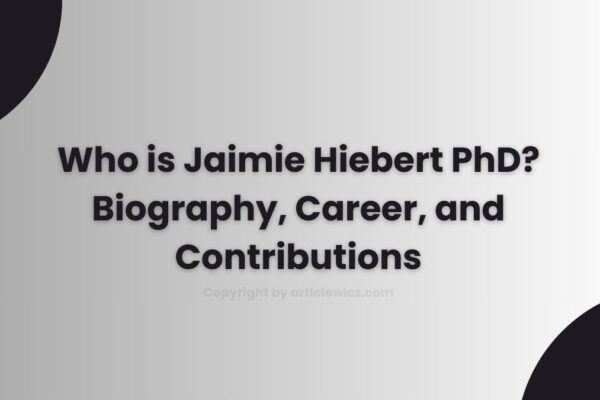 jaimie hiebert phd